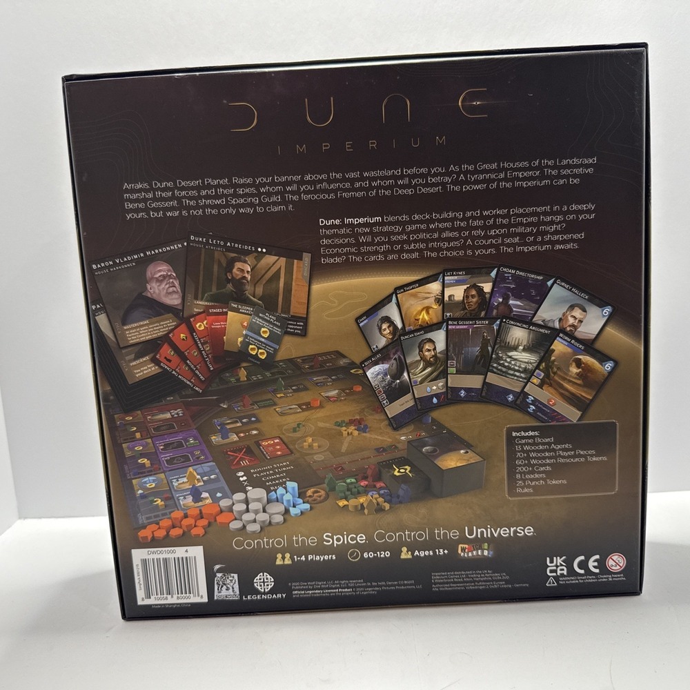 Dune Imperium Board Game - Open/Unused - Picture 3 of 7